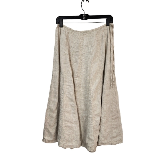 Talbots Dresses & Skirts - Talbots Women's Irish 100% Linen A-Line Midi Skirt - 8